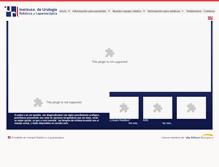 Tablet Screenshot of institutodeurologiarobotica.com